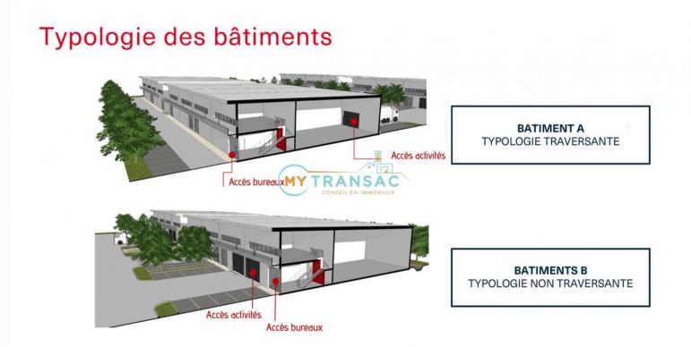 A VENDRE Locaux d'activité neufs à partir de 264m² à STAINS