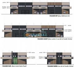 A VENDRE locaux d'activités neufs à partir de 117m² à CESSON