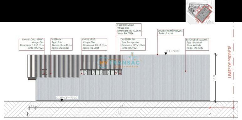 A VENDRE locaux d'activité et de bureaux neufs de 229m² à 945 m² à EVRY