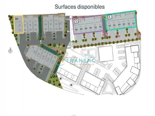 A Vendre Locaux Neufs à partir de 630m² situé à Buchelay