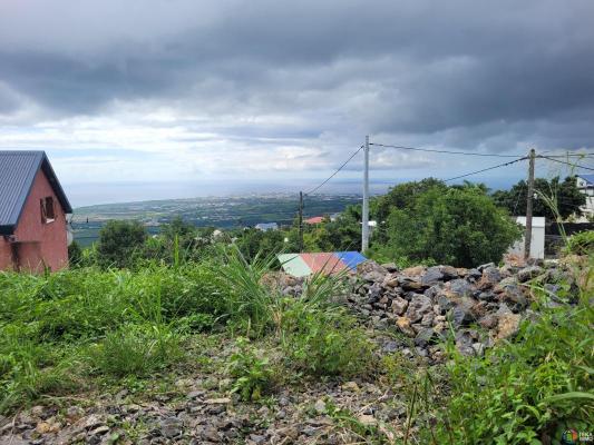 Terrain 349m² à Bois de Nèfles Saint Paul (vue sur mer)