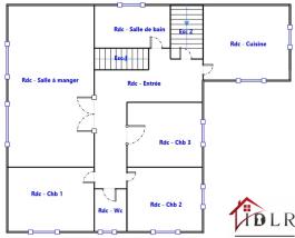 Pavillon de 190 m2 habitable sur 2185 m2 de terrain clos et