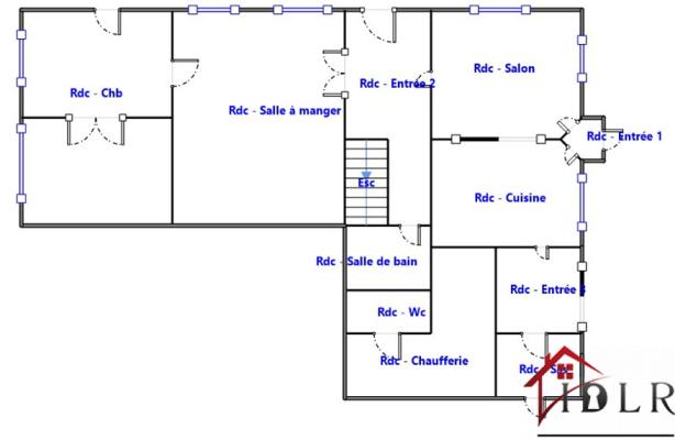 maison de 258 m2 garages 200 m2 terrain 1664 m2