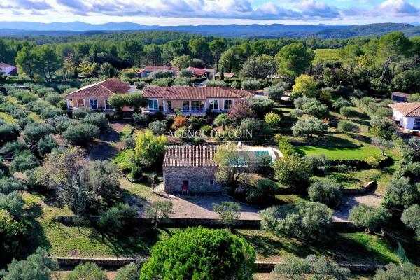 Propriété située à Draguignan, avec une architecture charman