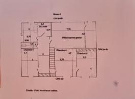 Maison de 156 m² sur un terrain de 764 m² à ST JOSEPH DES