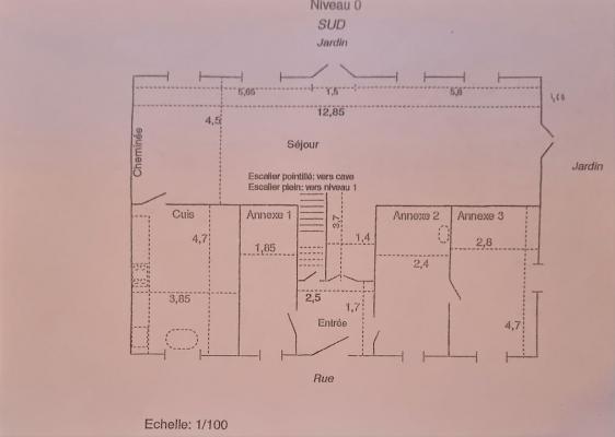 Maison de 156 m² sur un terrain de 764 m² à ST JOSEPH DES