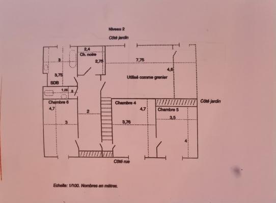 Maison de 156 m² sur un terrain de 764 m² à ST JOSEPH DES