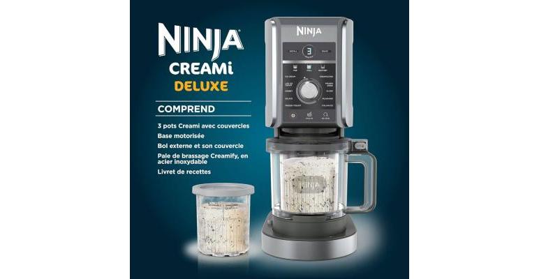 Ninja CREAMi Deluxe Sorbetière