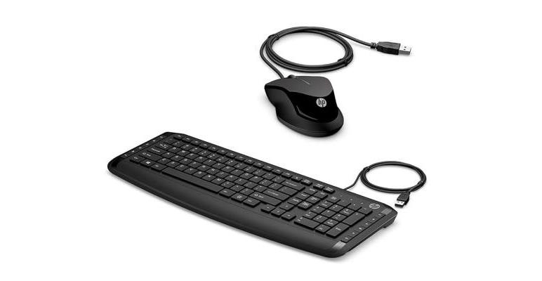 Ensemble Clavier et souris filaires HP