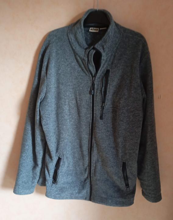 Gilets polaires fins TopCraft  gris foncé