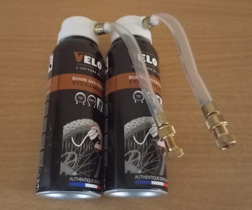  2 Bombes Anti-crevaison 125 ml