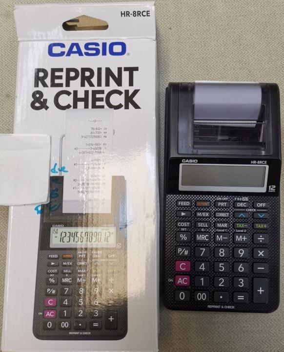 Calculatrice à imprimante  
