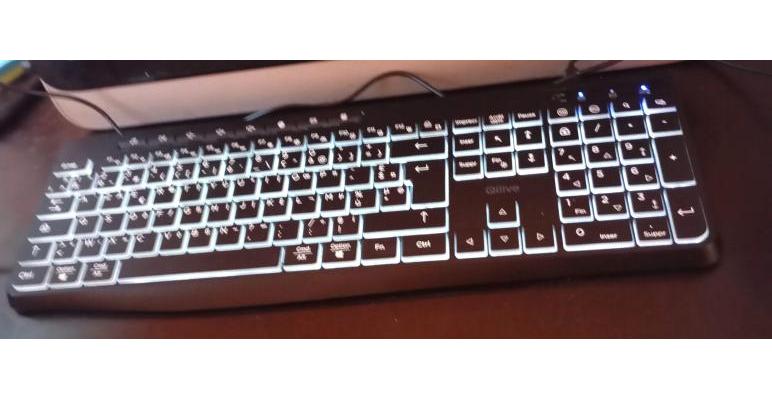 Clavier rétroéclairé sans fil