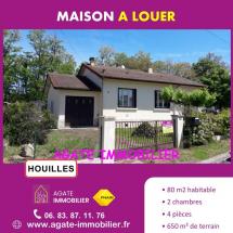 MAISON 4 PIECES A LOUER PROCHE CASTELJALOUX