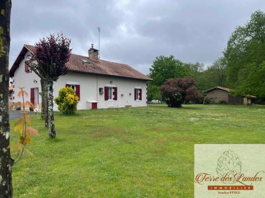 Propriété Landaise Maison de résinier et gîte indépendant calme absolu