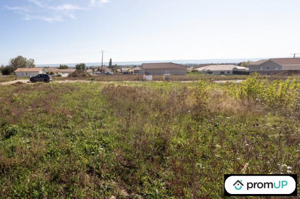 Terrain constructible de 920 m2 à MOISSIEU-SUR-DOLON