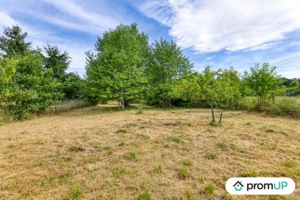 Terrain constructible de 2860 m2 à VEUZAIN SUR LOIRE