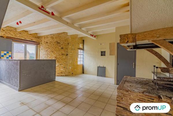 Maison en pierres avec jardin de 170 m²