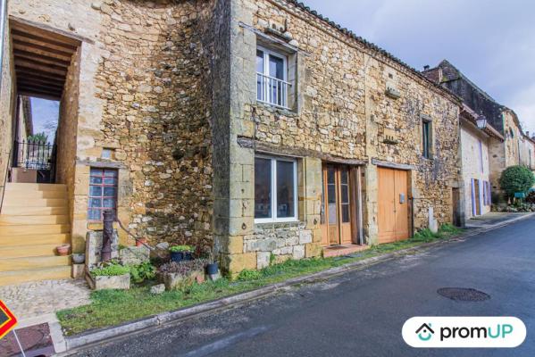 Maison en pierres avec jardin de 170 m²