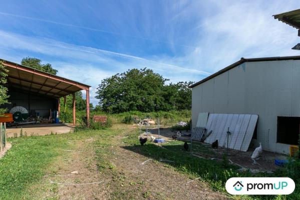 Bâtiment avec terrain agricole