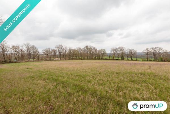 Grand terrain plat à Confolens en Charente, une cité de caractère